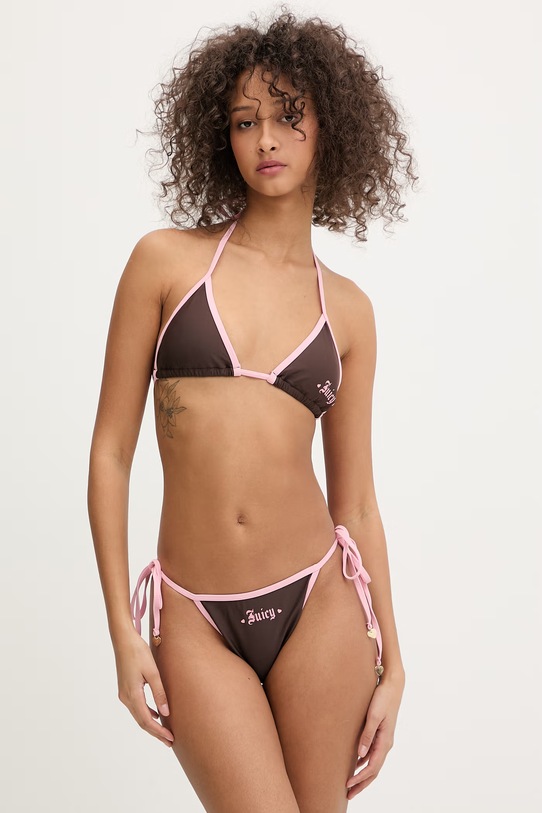 Juicy Couture Γυναικείο Μαγιό δύο τεμαχίων TAIHTI JCITS126201 καφέ SS26