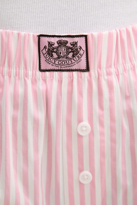 Juicy Couture piżama damska z bawełną DOG CREST SET JCYPJ126860