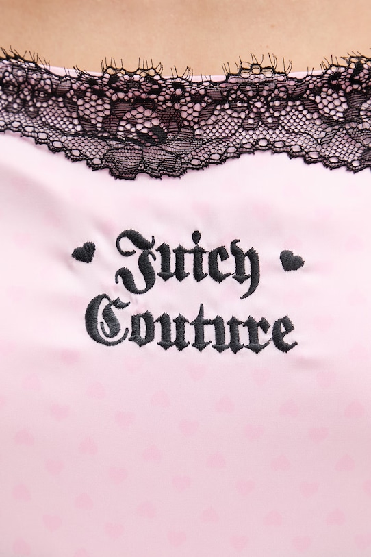 Juicy Couture pigiama a due parti da donna VEST & SHORT JCYPJ126862 rosa