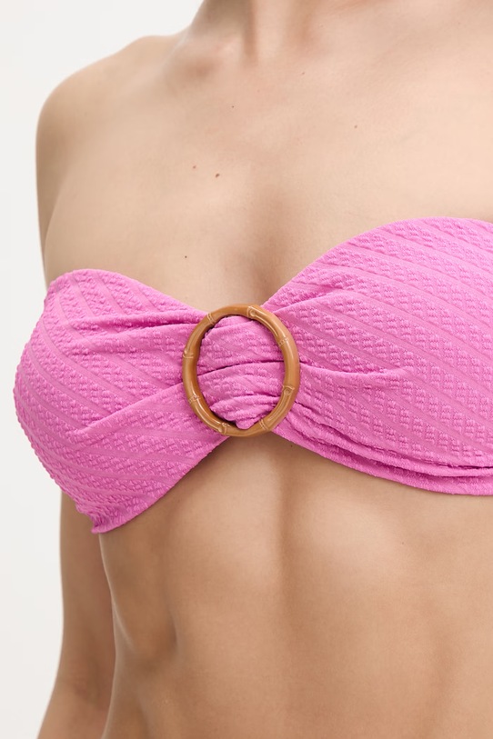 Rip Curl μπικίνι τοπ Γυναικείο CUSTOM RIB ροζ 053WSW