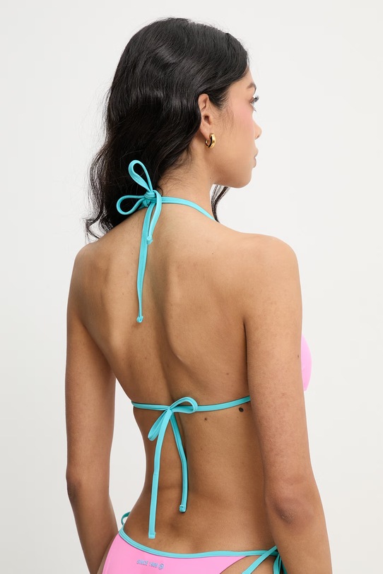 Odzież Rip Curl biustonosz kąpielowy damski SURF PUFF SLIDING 0O0WSW różowy