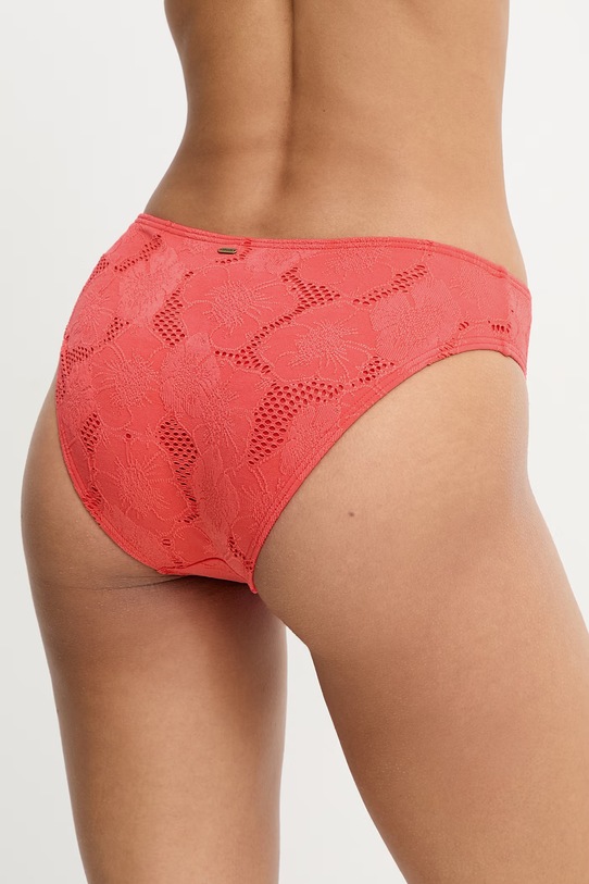 Odzież Rip Curl figi kąpielowe damskie OASIS 0VQWSW czerwony