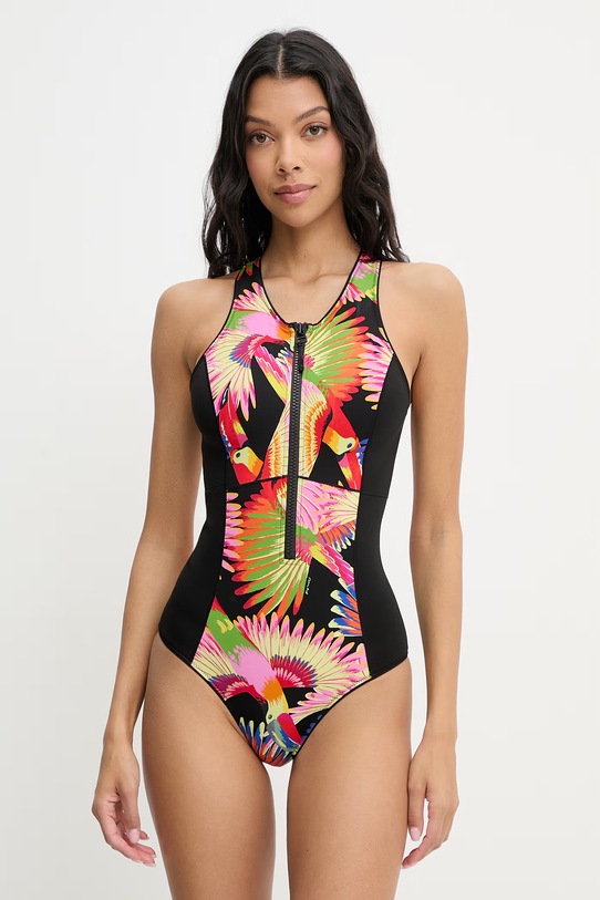 Rip Curl strój kąpielowy jednoczęściowy damski FARM RIO czarny 0XOWSW