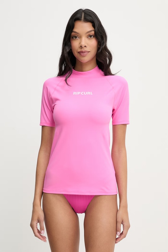 Rip Curl t-shirt kąpielowy damski MOLOKAI różowy 19QWRV