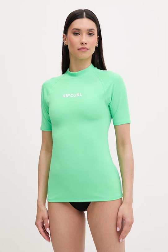 Oblečení Rip Curl plážové tričko dámské MOLOKAI 19QWRV zelená