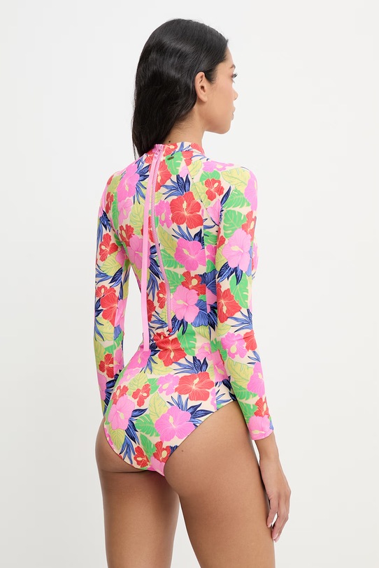 Rip Curl strój kąpielowy jednoczęściowy damski PARTY WAVE 19UWRV różowy SS26