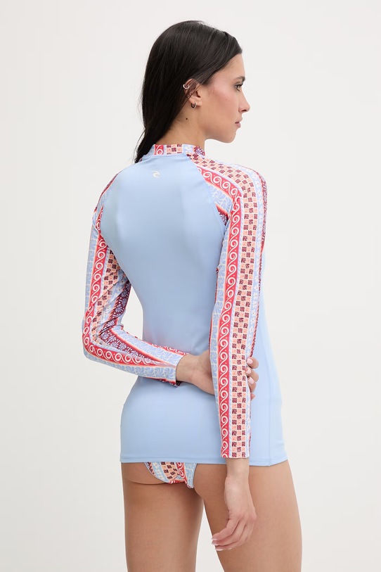 Oblečenie Rip Curl plavky longsleeve dámske COASTAL INSTINCT 1A2WRV modrá