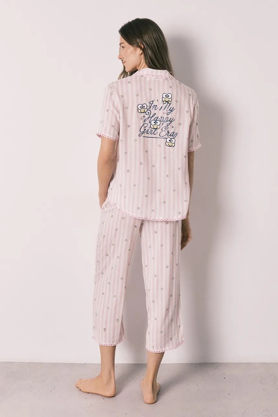 women'secret komplet loungwear damski z wiskozy 3133506 biały SS26