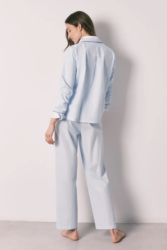 Women'secret dvojdielne pyžamo dámske 3133520 modrá SS26