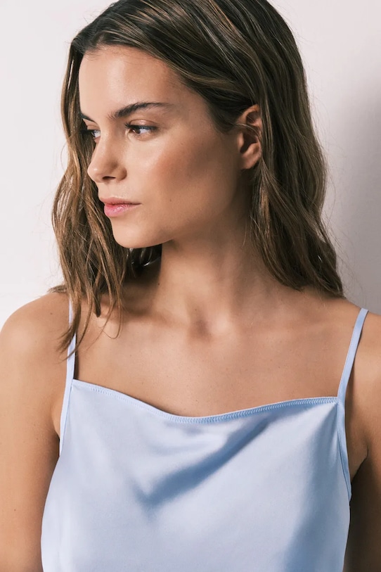 women'secret koszula nocna damska niebieski 3413707