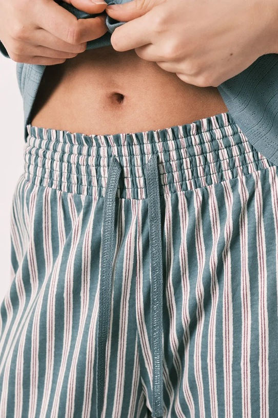 women'secret piżama dwuczęściowa damska z wiskozy 3593033 niebieski