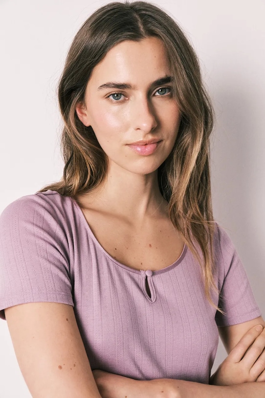 women'secret piżama dwuczęściowa damska z wiskozą różowy 3593036