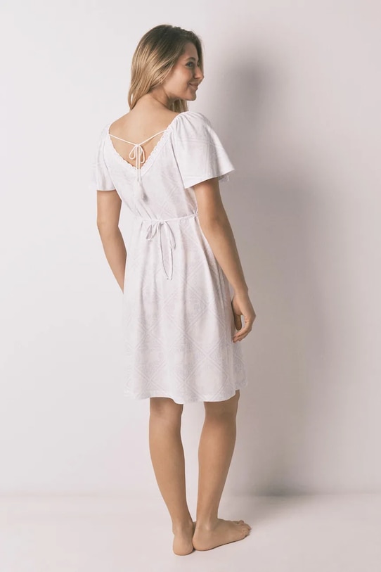 women'secret koszula nocna damska z modalem MATERNITY 3633452 niebieski SS26