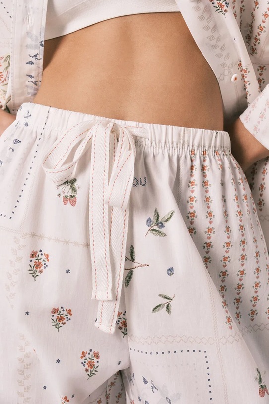 women'secret піжамні штани жіночі бавовняні 3703233 бежевий