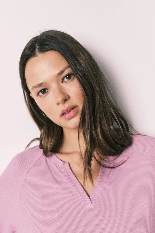 women'secret piżama dwuczęściowa damska z wiskozy 4753107 różowy