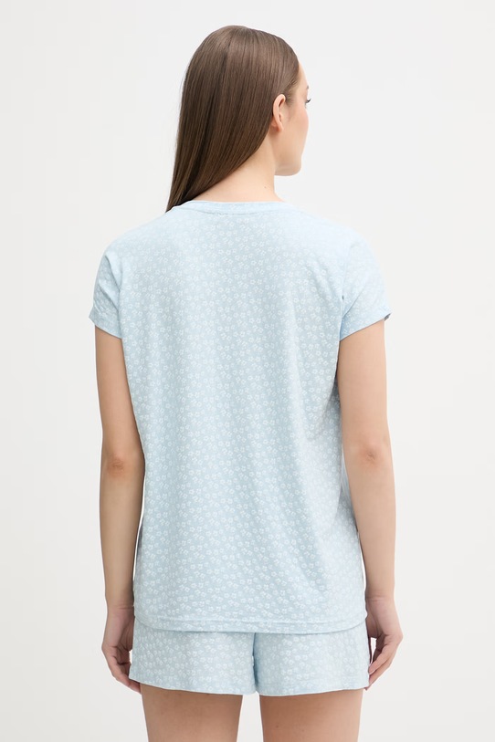 Odzież Fila piżama dwuczęściowa damska z wiskozy FPS4229 niebieski