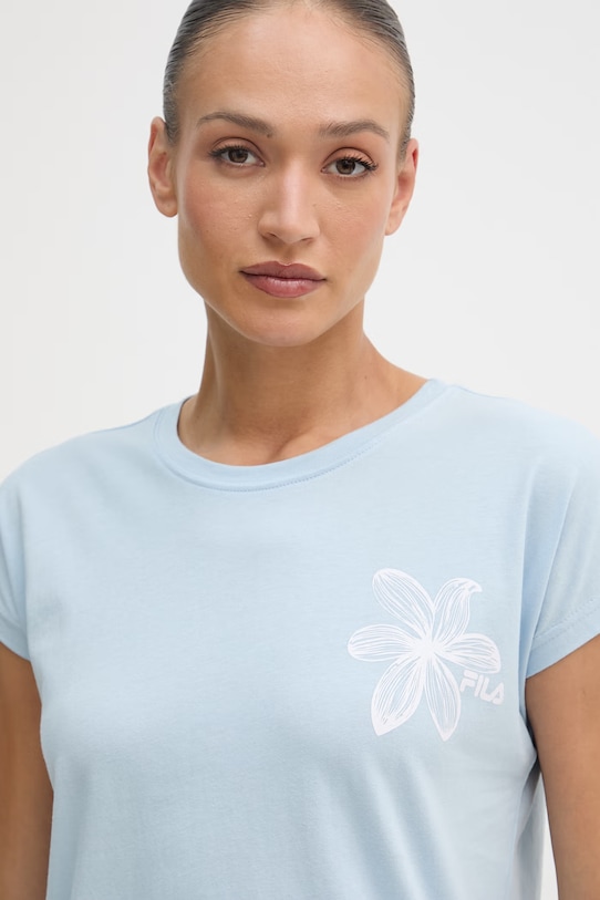 Fila piżama dwuczęściowa damska bawełniana niebieski FPS4235