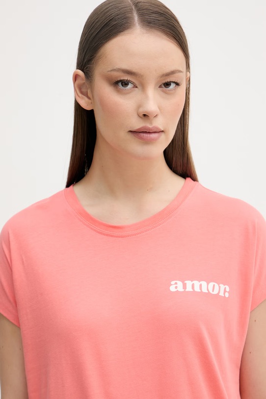 Fila piżama dwuczęściowa damska bawełniana FPS4236 różowy