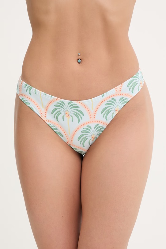 Hurley brazyliany kąpielowe damskie BTM REGULAR FIT turkusowy WSWBEU00004