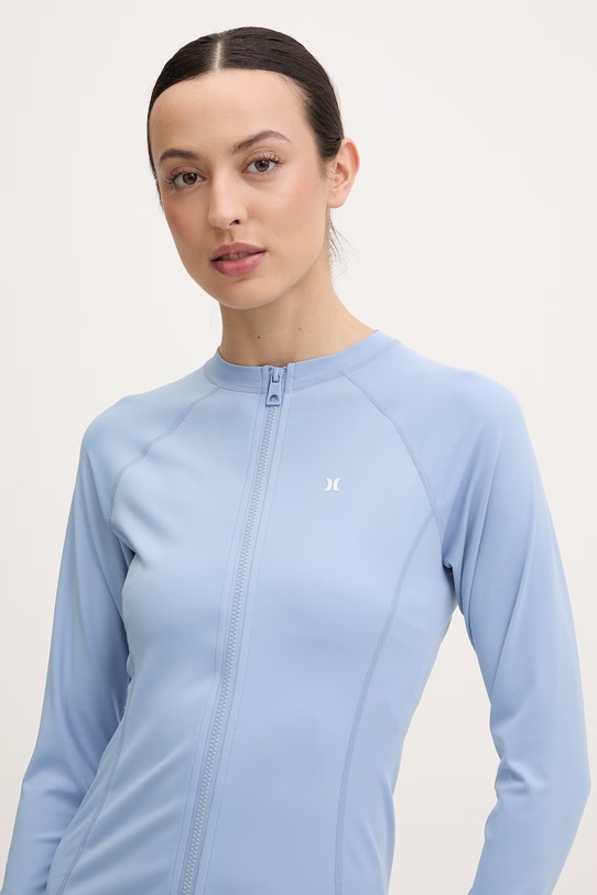 Hurley longsleeve kąpielowy damski niebieski WLEU00003