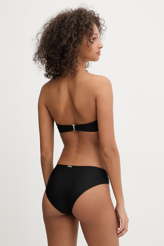 DKNY strój kąpielowy dwuczęściowy damski DIE6S144 czarny SS26