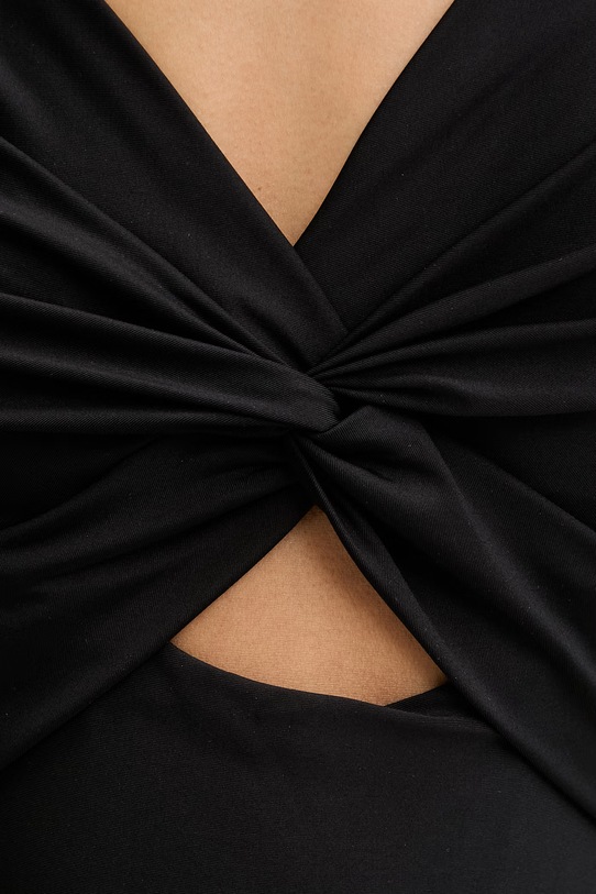 DKNY strój kąpielowy jednoczęściowy damski DIE6M518 czarny