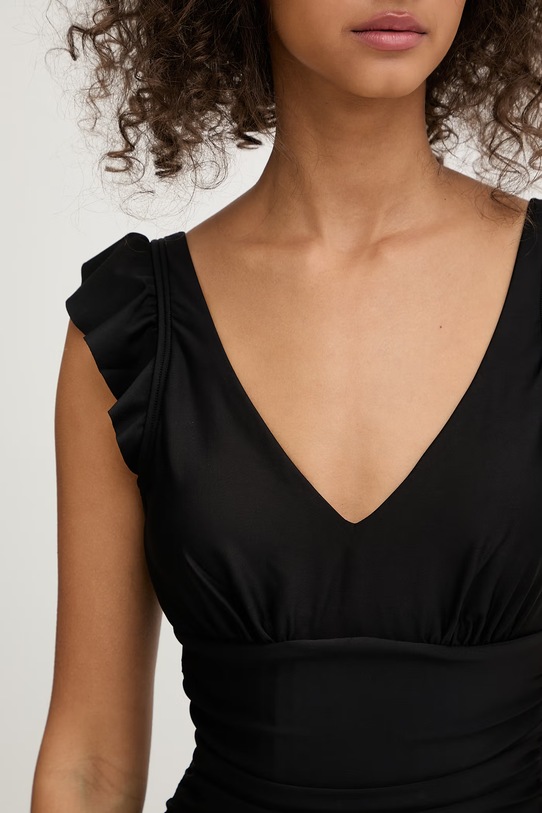 DKNY strój kąpielowy jednoczęściowy damski DIE6M731 czarny