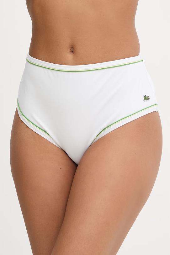 Lacoste figi kąpielowe damskie biały MF9836