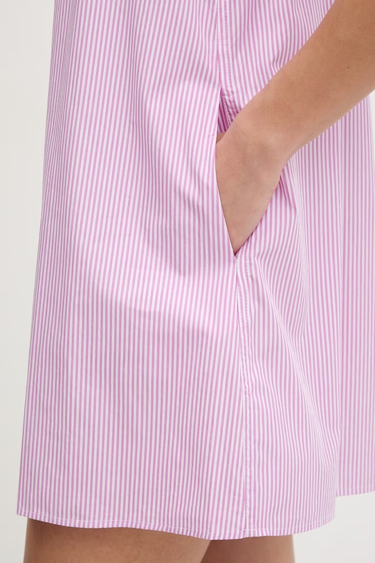 Polo Ralph Lauren koszula nocna damska bawełniana różowy 4P0557