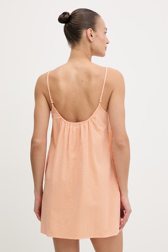 Polo Ralph Lauren koszula nocna damska bawełniana 4P0782 pomarańczowy SS26