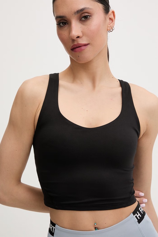 The North Face biustonosz sportowy JAIDA czarny NF0A8GXXJK31