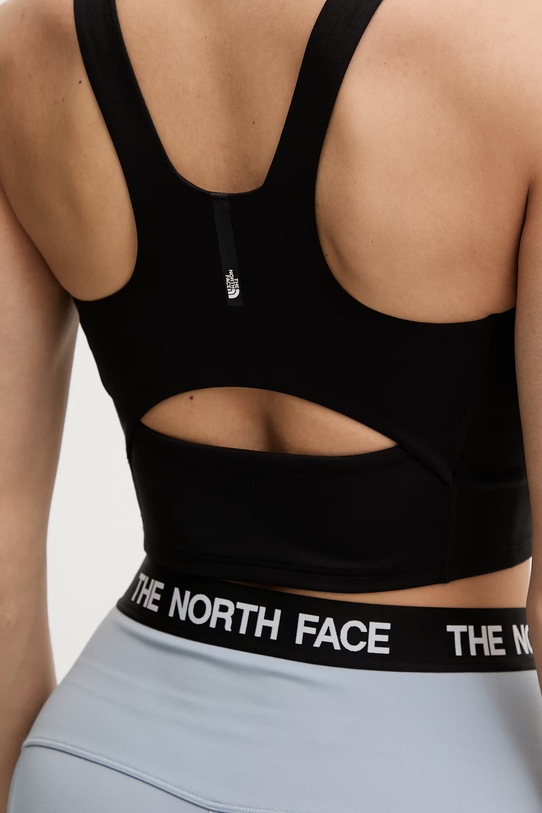 The North Face biustonosz sportowy JAIDA NF0A8GXXJK31 czarny