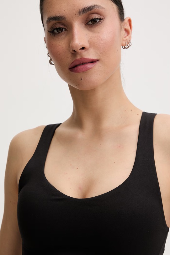 The North Face biustonosz sportowy JAIDA czarny NF0A8GY4JK31