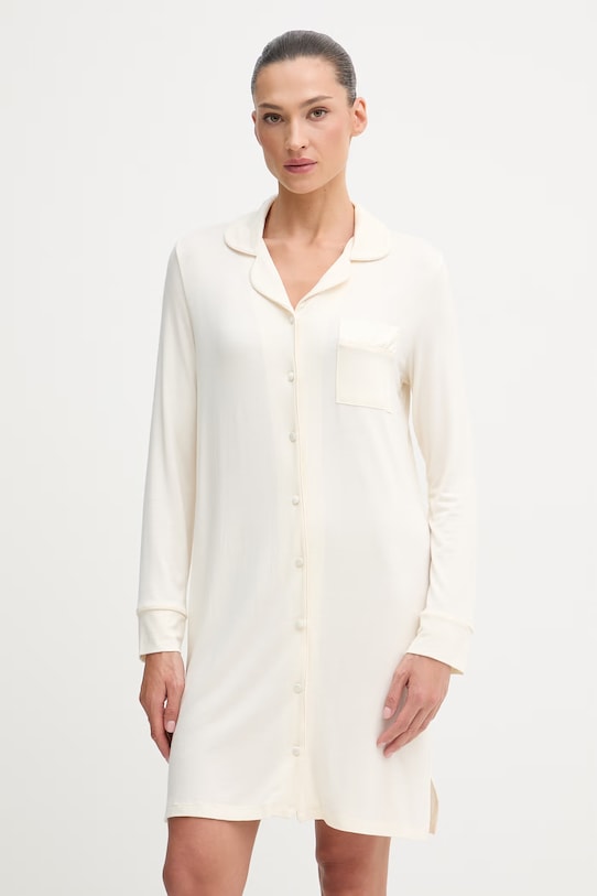 Chantelle koszula nocna damska z wiskozy Daisy beżowy FNB040