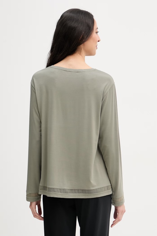 Oblečenie Chantelle pyžamové tričko s dlhým rukávom dámske s modalom Joe C15UJ0 zelená