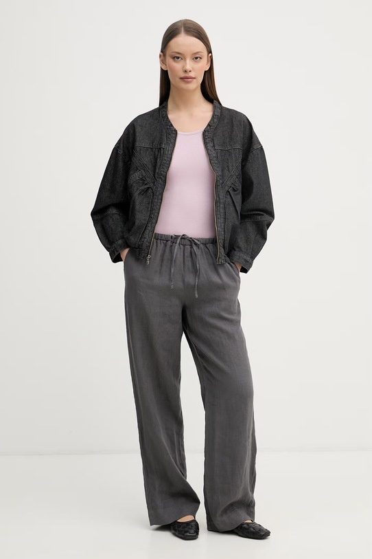 United Colors of Benetton боди дамско от вискоза 3P2Y3B006 розов SS26