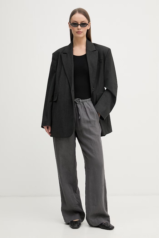 United Colors of Benetton боди дамско от вискоза 3P2Y3B006 черен SS26