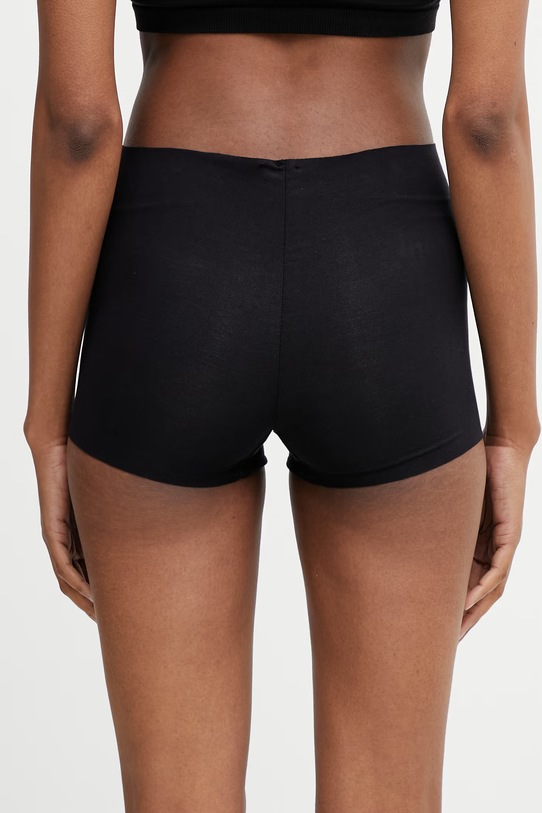 Odzież MM6 Maison Margiela bokserki dopasowane damskie z wiskozy MKLG00040 czarny