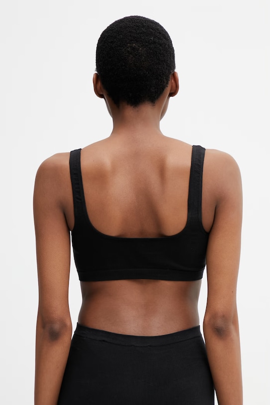 Odzież MM6 Maison Margiela Biustonosz MKRK40010 czarny