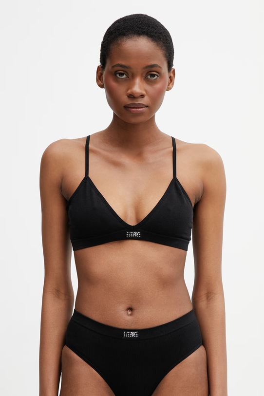 MM6 Maison Margiela biustonosz czarny MKR170010