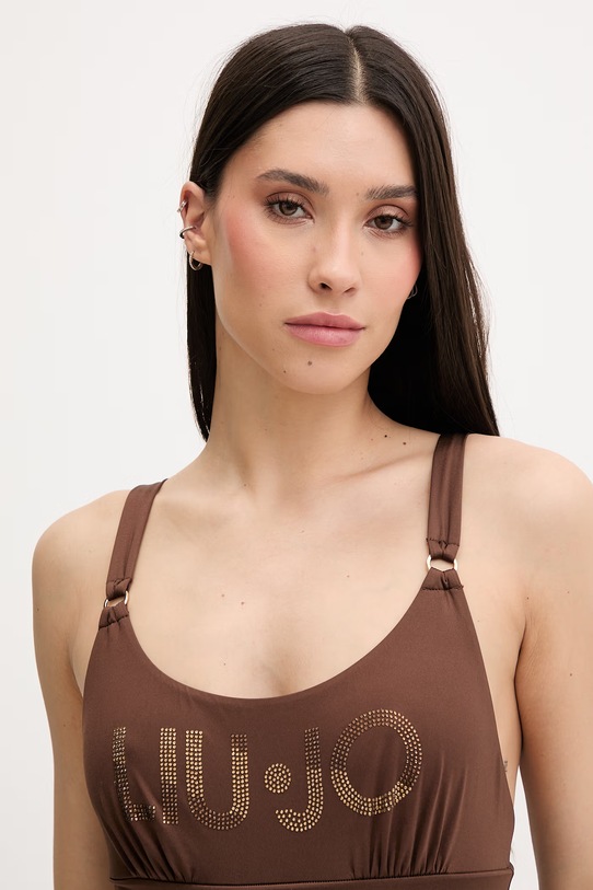 Odzież Liu Jo strój kąpielowy jednoczęściowy damski VA6006.J3899 brązowy