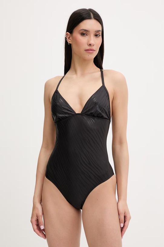 Liu Jo strój kąpielowy jednoczęściowy damski czarny VA6190.J3928
