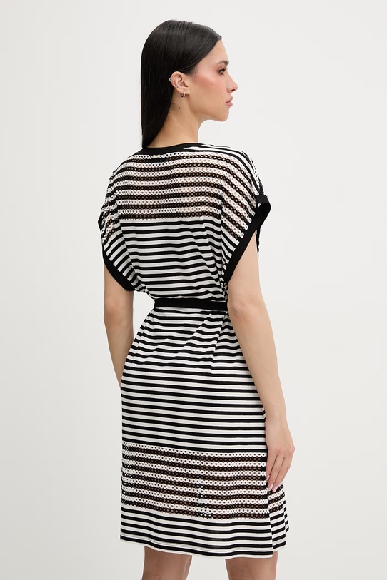 Liu Jo sukienka plażowa damska VA6036.J3908 czarny SS26