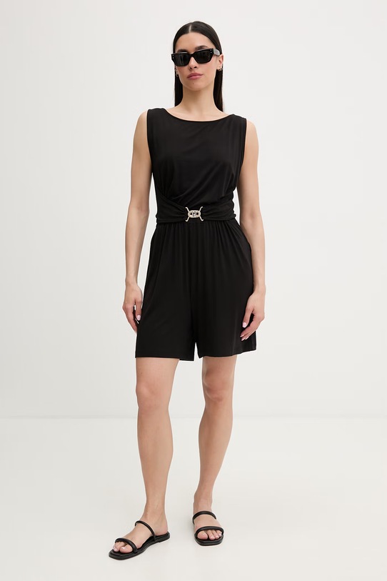 Liu Jo kombinezon plażowy damski VA6063.JS360 czarny SS26