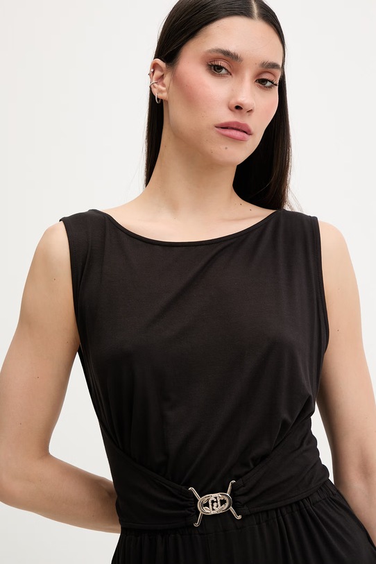 Liu Jo kombinezon plażowy damski czarny VA6063.JS360