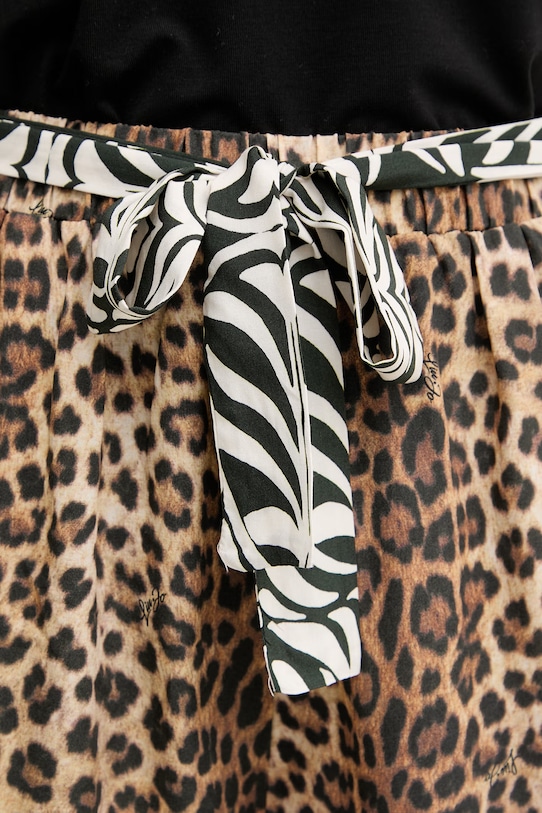 Liu Jo spodenki plażowe damskie brązowy VA6064.TS123