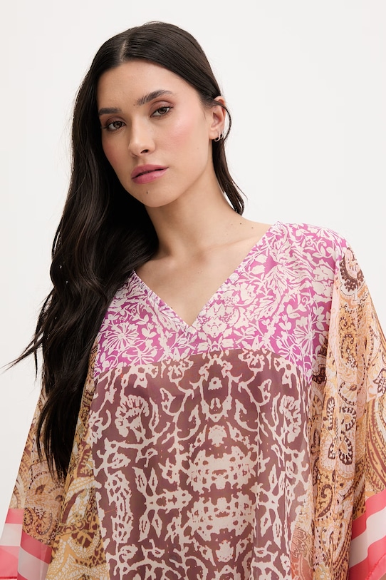 Liu Jo плажна наметка дамска оранжев VA6084.T4902