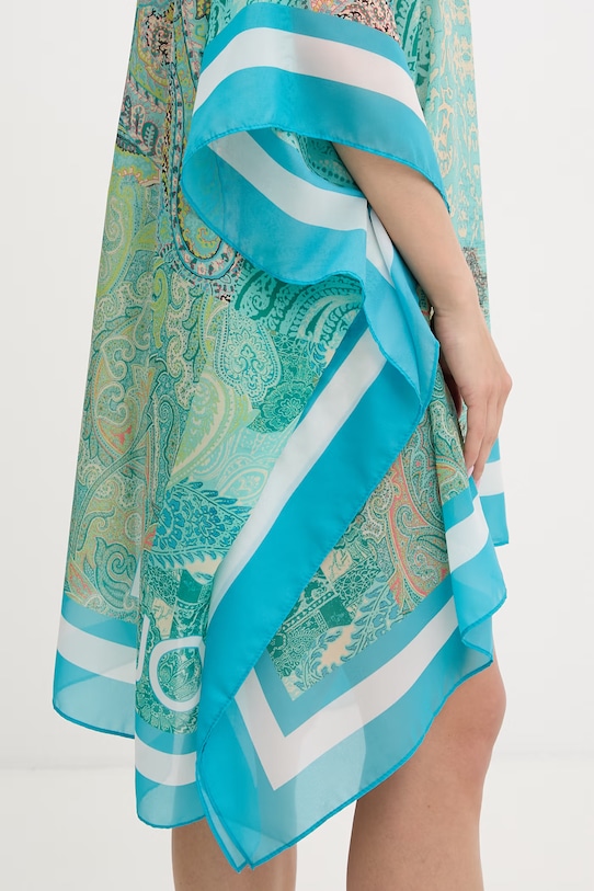 Liu Jo plážová šatka dámska VA6084.T4902 tyrkysová