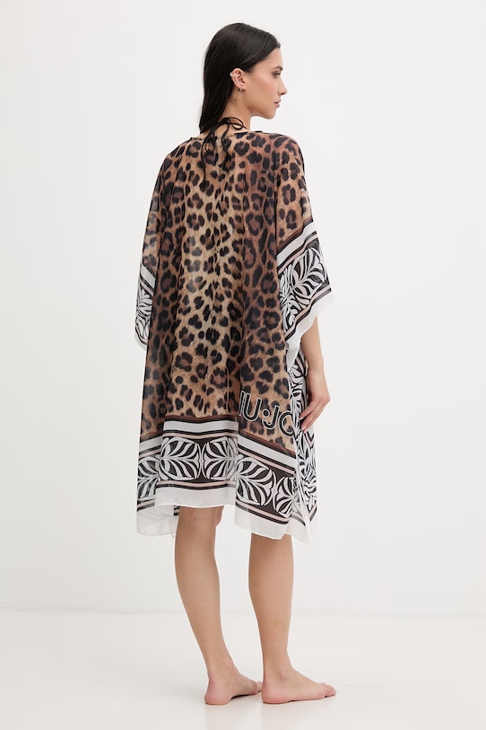 Odzież Liu Jo narzutka plażowa damska VA6084.T4902 brązowy