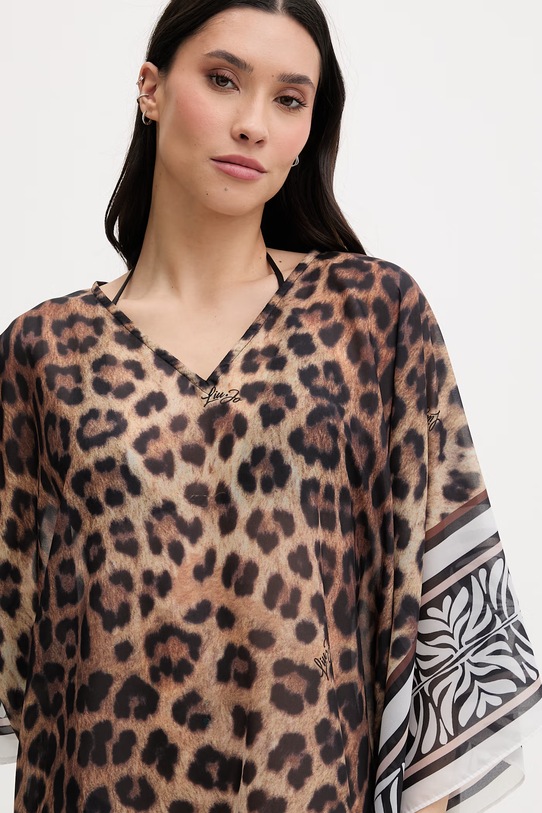 Liu Jo narzutka plażowa damska brązowy VA6084.T4902